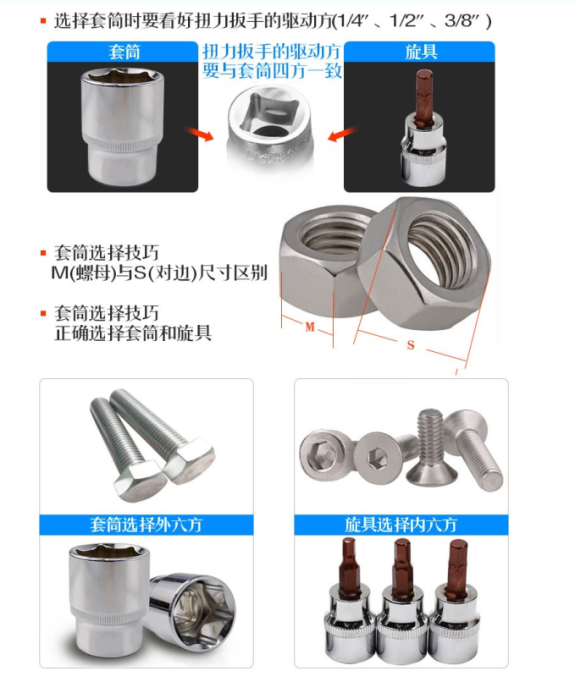 扭力扳手使用方法和注意事項